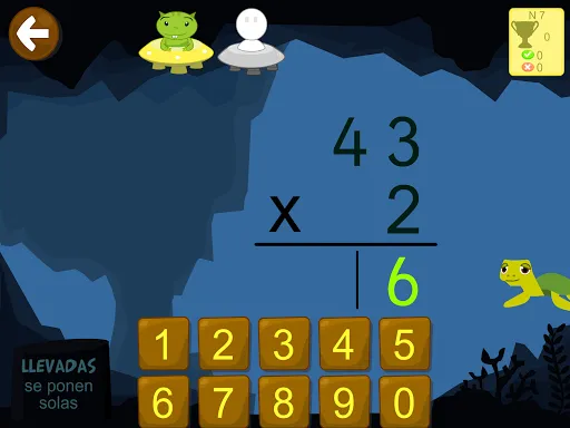 Matemáticas con Grin II 678 | juego | XWorld