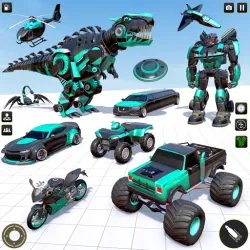 XWorld | Dino Car Robot: Robot Games