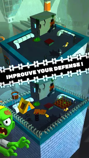 Rooftop Survival - Zombie TD | Игры | XWorld