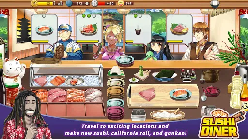 Sushi Diner - Fun Cooking Game | Games | XWorld