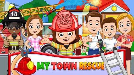 My Town : Fire station Rescue | Игры | XWorld