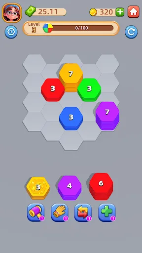 Hexa Combooo! | Games | XWorld