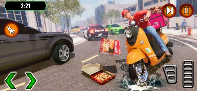Good Pizza Food Delivery Boy | Games | XWorld