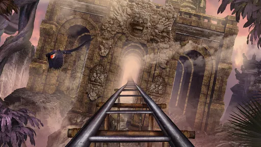 VR Temple Roller Coaster | Игры | XWorld
