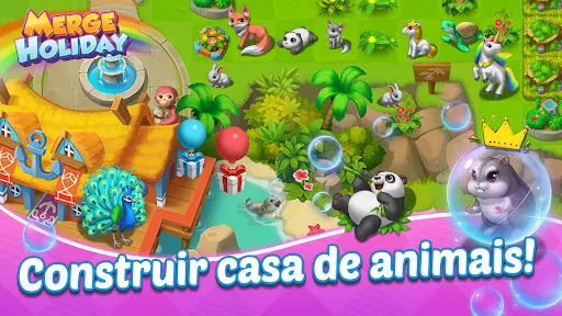 Merge Holiday: Jardim e Pet | Jogos | XWorld