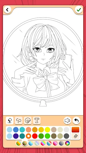 Manga Coloring Book | Games | XWorld