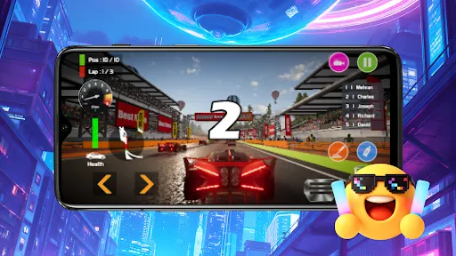 3D Hyper Drift Arena | 游戏 | XWorld