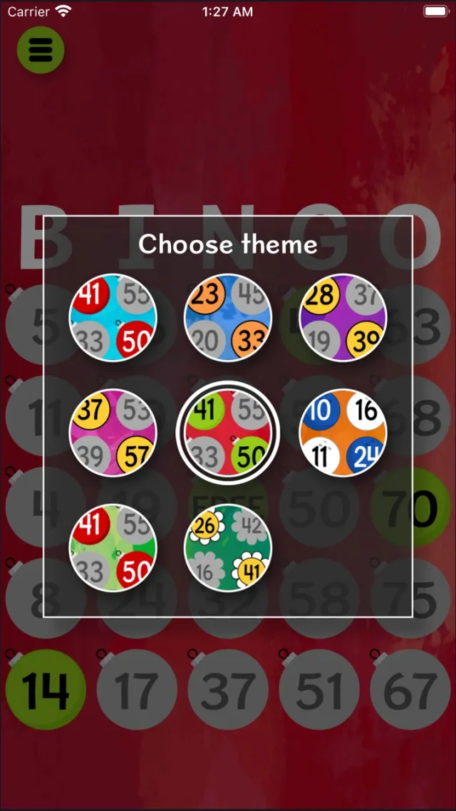 Bingo Card | Games | XWorld