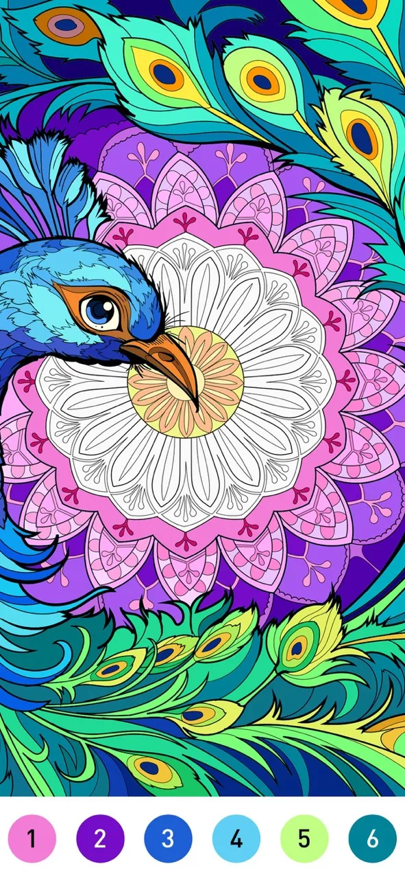 Mandala Coloring Book Game | Games | XWorld