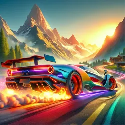 XWorld | Neon Car 3D: Car Racing