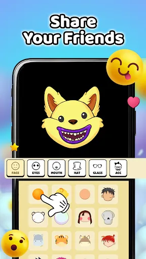 Emoji Maker: Fun DIY Sticker | Игры | XWorld