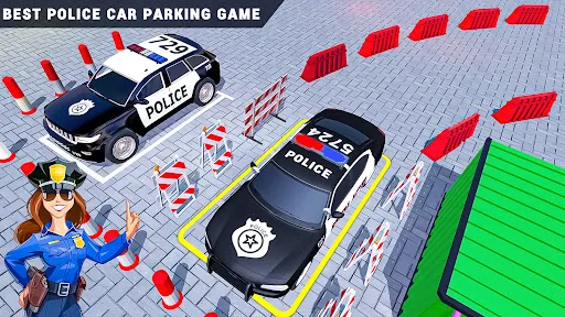 Police Car Parking Simulator | เกม | XWorld