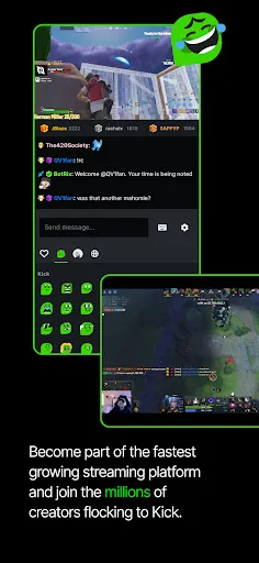 Kick: Live Streaming | Jogos | XWorld