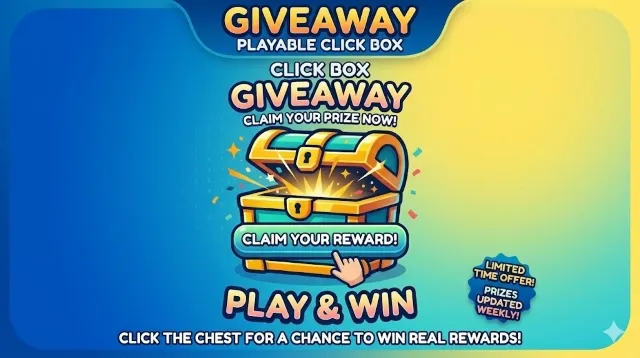Giveaway Playable Click Box | Jogos | XWorld