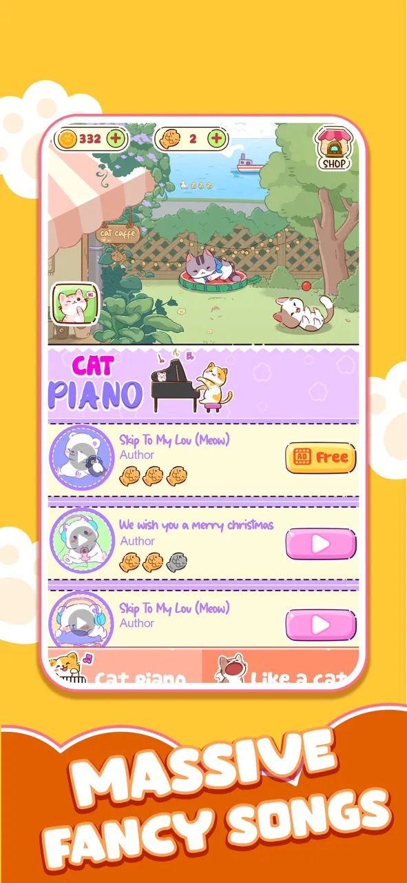 Cat World Music Game | Jogos | XWorld