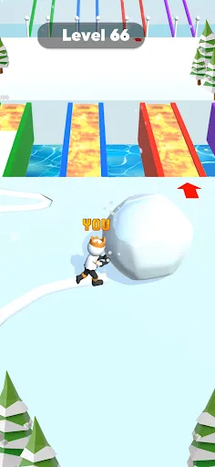 Snow Race 3D: Ice Bridge Run | เกม | XWorld