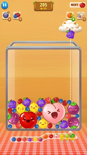 Watermelon Up-Juicy Fruit Drop | Permainan | XWorld