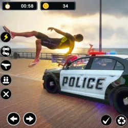 XWorld | US Police Game: Car Chase Game