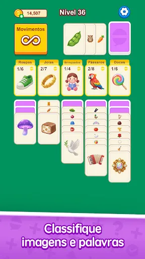 Paciência de Palavras | Jogos | XWorld