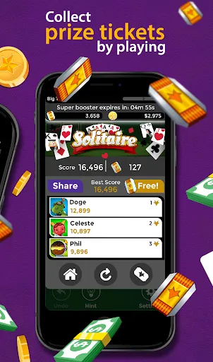 Solitaire - Make Money | Games | XWorld