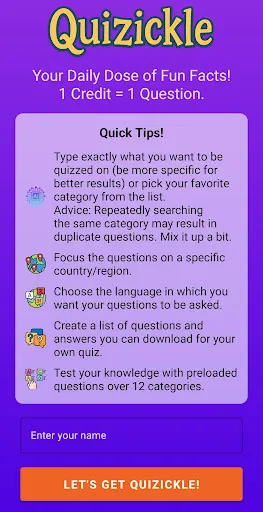 Quizickle: AI Trivia Quiz | 游戏 | XWorld Quizickle: AI Trivia Quiz | 游戏 | XWorld