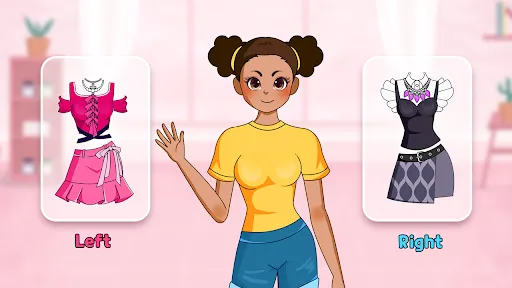 Left or Right: Amanda Fashion | juego | XWorld