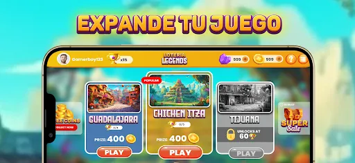 Loteria Legends | juego | XWorld