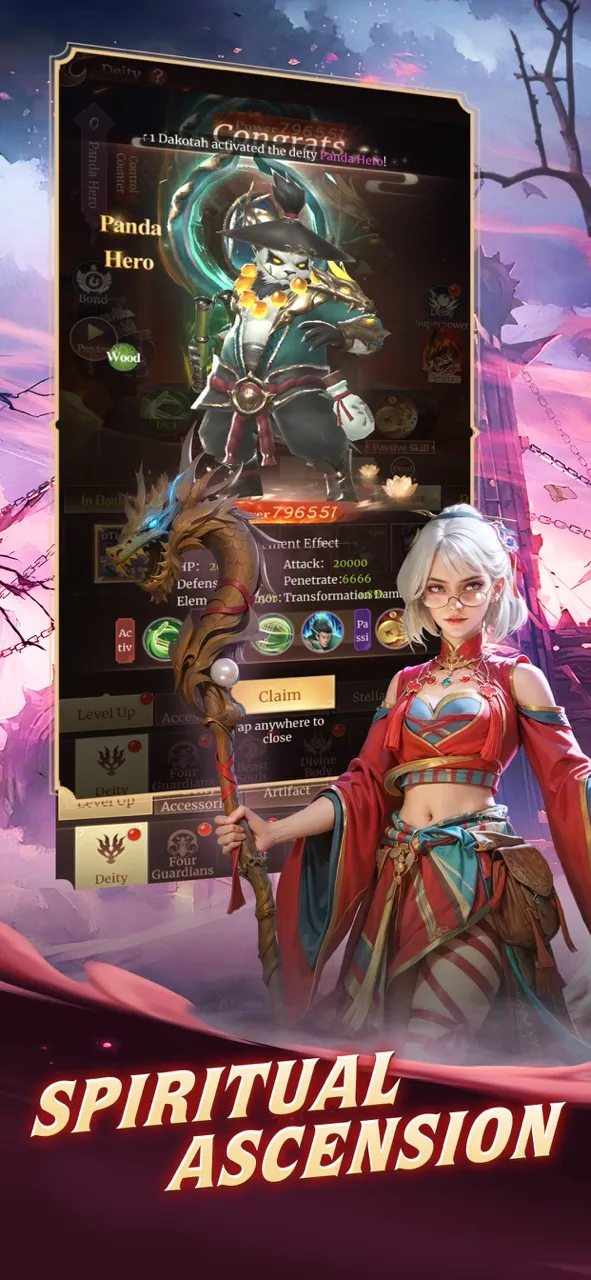 Mythic Warriors: Pandas | 游戏 | XWorld