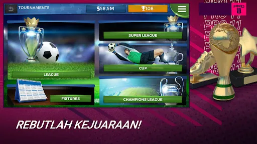 Pro 11 - Football Manager Game | Permainan | XWorld