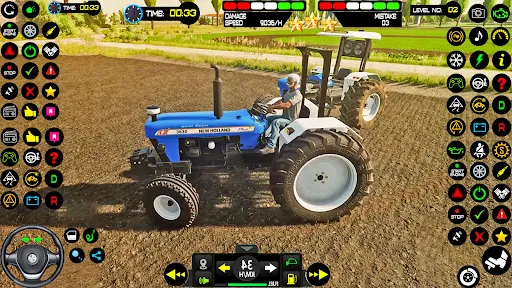 Indian Farming Tractor 3D Game | 游戏 | XWorld