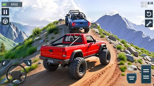 Вождение джипа по бездорожью | Игры | XWorld