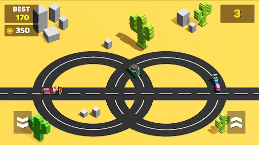 Circle Crash - Blocky Race | Permainan | XWorld