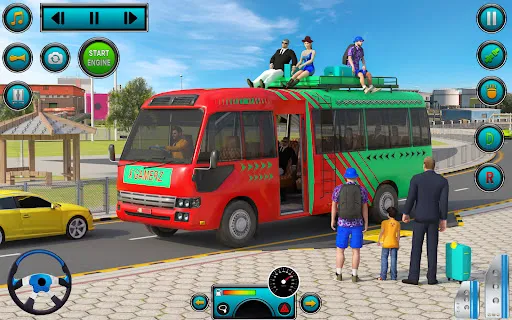 Mini Bus Driving Bus Games 3D | Permainan | XWorld