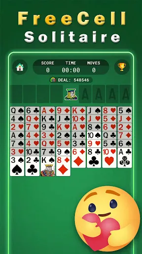 FreeCell Solitaire | Games | XWorld