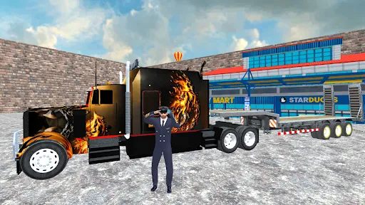 US truck transport Game 3d | Игры | XWorld