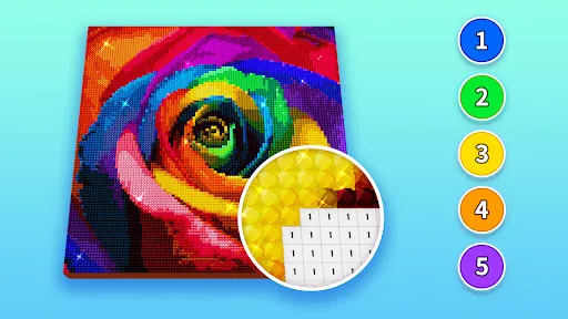 Diamond Painting by Number | Games | XWorld