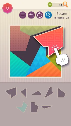 Polygrams - Tangram Puzzles | Permainan | XWorld