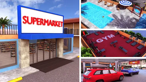 Supermarket & Motel Simulator | Permainan | XWorld