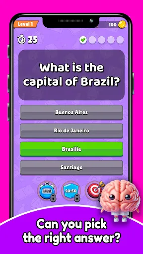 Brainy Quiz: Trivia Challenge | เกม | XWorld