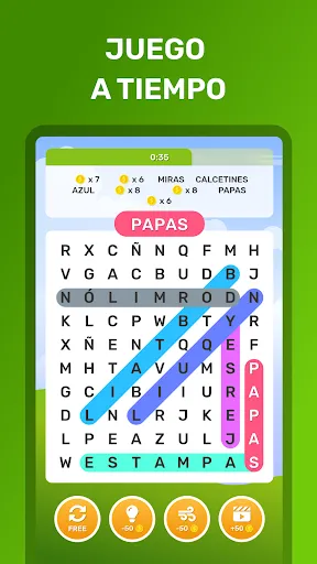 Sopa de Letras Español | juego | XWorld