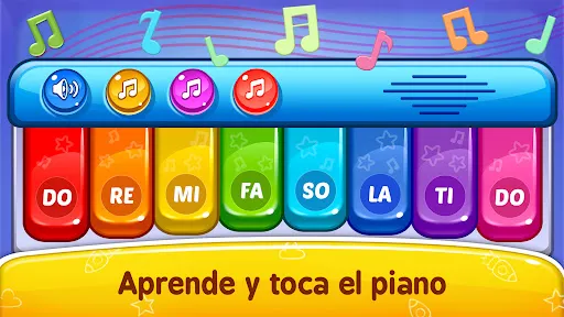 Juegos bebé: piano y teléfono | juego | XWorld