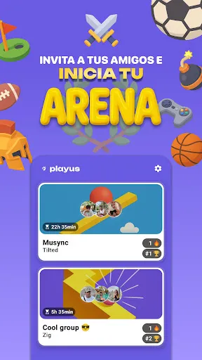playus: Minijuegos Arena | juego | XWorld playus: Minijuegos Arena | juego | XWorld
