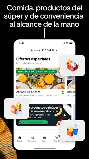 Uber Eats: Comida a Domicilio | juego | XWorld