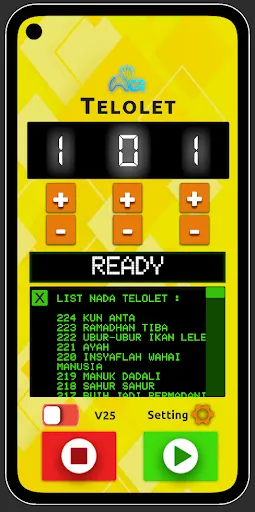 Telolet Modul WCR - V25 | Permainan | XWorld