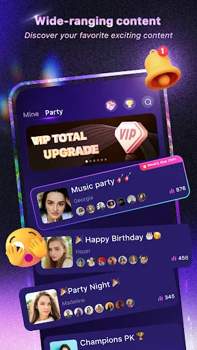 Xena - Group Voice Party | Games | XWorld