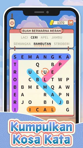 Cari Kata Nyambung: Find Word | Permainan | XWorld