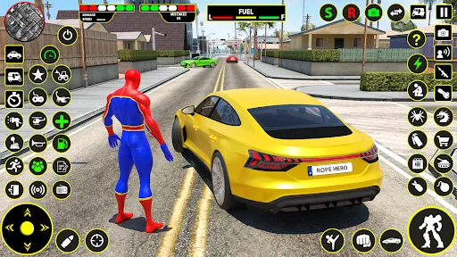 Spider Robot Hero Car Games | Permainan | XWorld