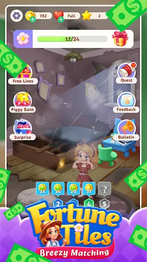Fortune Tiles: Breezy Matching | Permainan | XWorld