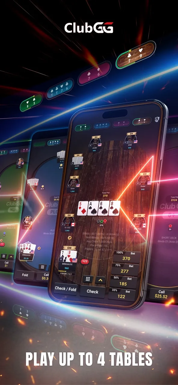 ClubGG Poker | Games | XWorld