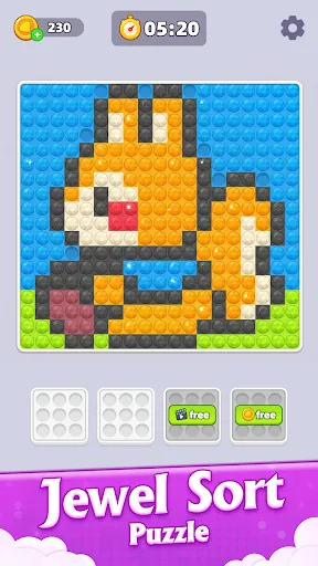 Diamond Pixel Art: Sort Puzzle | Permainan | XWorld